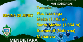 endietara- Pto. Lizarraga – MAIZA – SANTA MARINA – Iturmendi (Nafarroa)